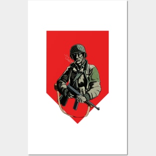 Big Red One Posters and Art